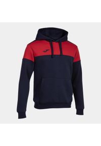Bluza Mężczyzna Joma Crew V niebieski. Kolor: czerwony, niebieski, wielokolorowy. Sport: piłka nożna