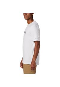 columbia - Męski t-shirt koszulka Columbia CSC Basic Logo 1680053100. Kolor: biały #2