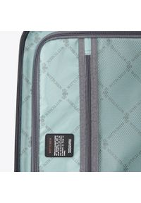 Wittchen - Średnia walizka z ABS-u z nadrukiem czarno-biała. Kolor: czarny, biały, wielokolorowy. Materiał: guma. Wzór: nadruk. Styl: wakacyjny #4