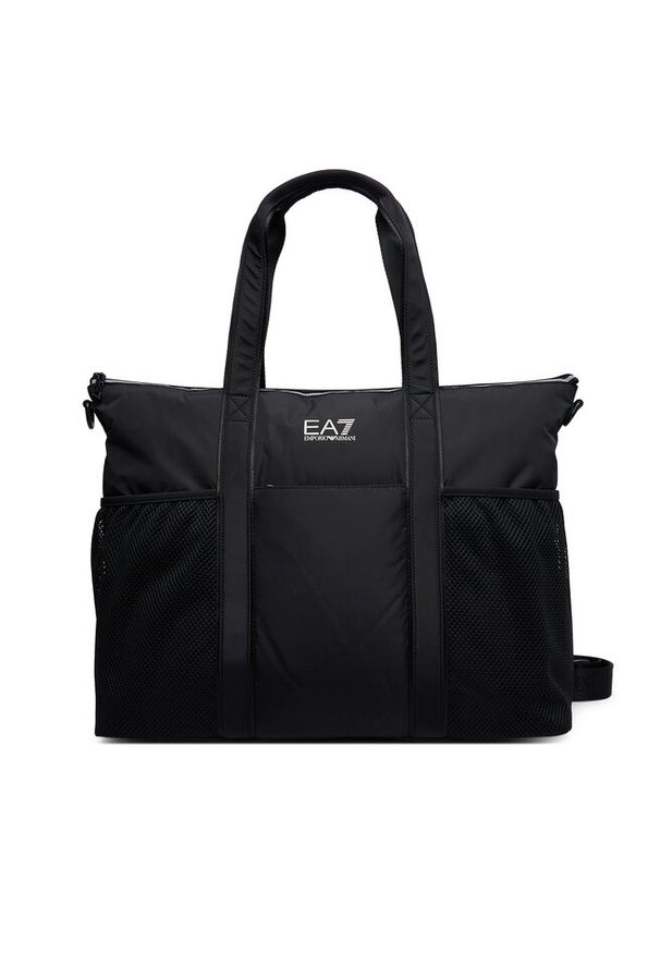 Torebka EA7 Emporio Armani. Kolor: czarny