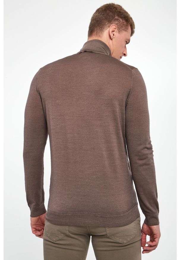 Liu Jo - Golf męski z wełny merino LIU JO. Typ kołnierza: golf. Materiał: wełna