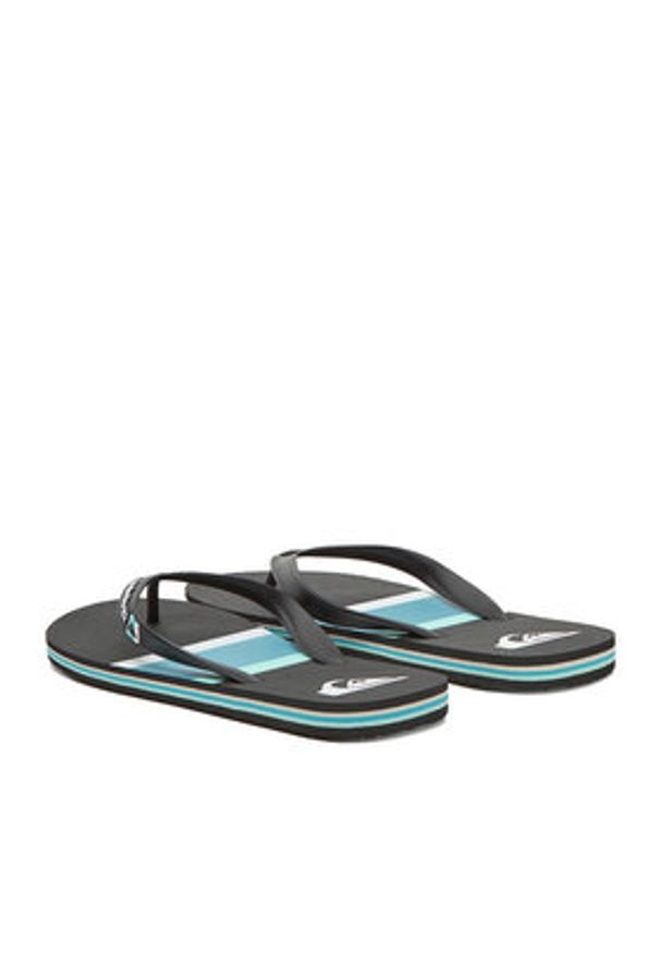 Quiksilver Japonki 839477 Czarny. Kolor: czarny. Materiał: syntetyk