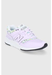 New Balance Buty CW997HGB kolor różowy na płaskiej podeszwie. Nosek buta: okrągły. Zapięcie: sznurówki. Kolor: fioletowy. Materiał: guma. Obcas: na płaskiej podeszwie #4
