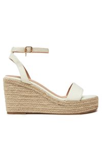 DeeZee Espadryle EA0315-2 Écru. Materiał: materiał