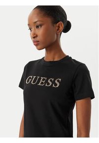 Guess T-Shirt V6RI20 J1314 Czarny Regular Fit. Kolor: czarny. Materiał: bawełna #4