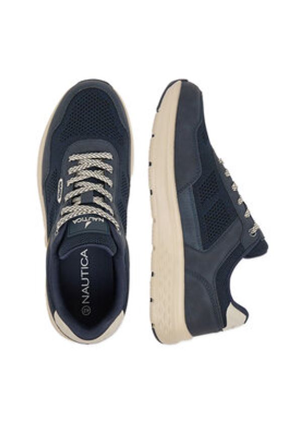 Nautica Sneakersy CWBEO-BASILIO-02 Granatowy. Kolor: niebieski. Materiał: materiał