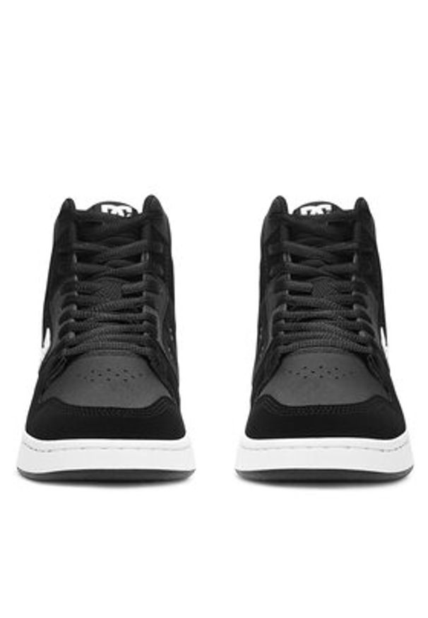 DC Shoes Sneakersy MANTECA 4 HI ADYS100743-BKW Czarny. Kolor: czarny. Materiał: skóra
