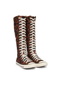 Converse Trampki Chuck Taylor All Star Xxhi Cheetah A17881C Brązowy. Kolor: brązowy. Materiał: materiał #5