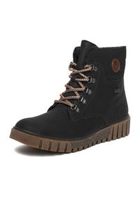 Rieker Trzewiki CEO-Y3433-00 Czarny. Kolor: czarny. Materiał: materiał #4