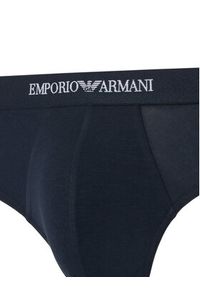 Emporio Armani Underwear Komplet 3 par slipów EM000258 AF14132 MB139 Granatowy. Kolor: niebieski. Materiał: bawełna #3