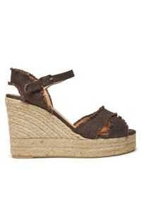 Espadryle Castañer. Kolor: brązowy
