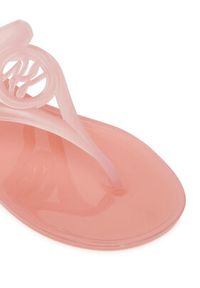 Karl Lagerfeld - KARL LAGERFELD Japonki Jelly Thong KL80007A Różowy. Kolor: różowy. Materiał: syntetyk #5