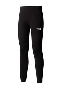 The North Face Legginsy Simple Dome NF0A8C1X Czarny Slim Fit. Kolor: czarny. Materiał: bawełna #3
