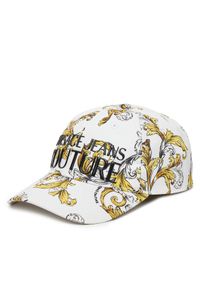 Czapka z daszkiem Versace Jeans Couture. Kolor: biały