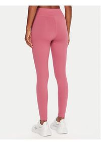 Reebok Legginsy Harlow Lux RK25183CCW Różowy Slim Fit. Kolor: różowy. Materiał: syntetyk #3