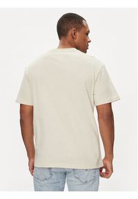 Tommy Jeans T-Shirt Spray Pop Color DM0DM18572 Beżowy Regular Fit. Kolor: beżowy. Materiał: bawełna #5