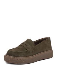 Lasocki Półbuty CEO-WI23-CRICKIT-06 Khaki. Kolor: brązowy. Materiał: skóra, zamsz #3