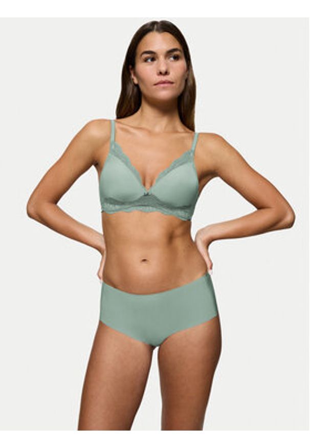 Triumph Figi klasyczne Smart Invisible 10222269 Zielony. Kolor: zielony. Materiał: syntetyk