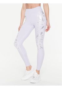 Puma Legginsy Nova Shine Eversculpt 523088 Fioletowy Slim Fit. Kolor: fioletowy. Materiał: syntetyk #1