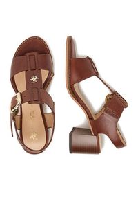 Beverly Hills Polo Club Sandały EO-WB-ISOLDE-09 Brązowy. Kolor: brązowy. Materiał: skóra #3