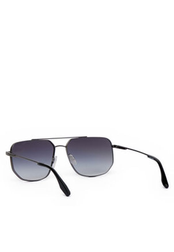 Trussardi Jeans - Trussardi Okulary przeciwsłoneczne TSM3014 Srebrny. Kolor: srebrny