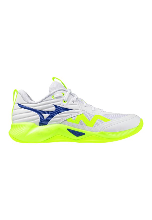 Buty halowe Mizuno Wave Momentum Pro. Kolor: biały. Model: Mizuno Wave. Sport: siatkówka