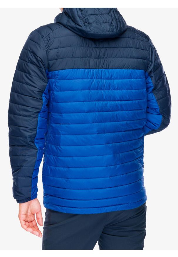 columbia - Kurtka ocieplana męska Columbia Silver Falls II Hooded Jacket. Kolor: niebieski. Sport: turystyka piesza