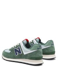 New Balance Sneakersy U574HGB Zielony. Kolor: zielony. Materiał: zamsz, skóra. Model: New Balance 574 #6