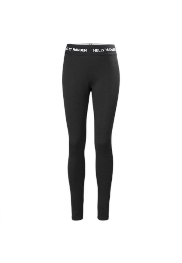 Legginsy damskie Helly Hansen Lifa Merino Midweight. Kolor: czarny. Sport: turystyka piesza