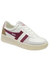 Sneakersy damskie Gola Grandslam Trident. Kolor: biały. Materiał: materiał, syntetyk. Sport: turystyka piesza #2