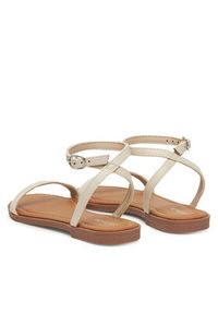 DeeZee Sandały MT0076-25S02 Écru. Materiał: skóra #6