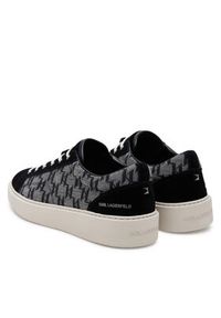 Karl Lagerfeld - KARL LAGERFELD Sneakersy Flint II KL53323 Czarny. Kolor: czarny. Materiał: zamsz, skóra #3