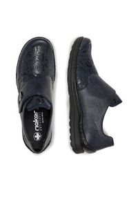 Rieker Półbuty 48951-14 Granatowy. Kolor: niebieski. Materiał: syntetyk, materiał #6