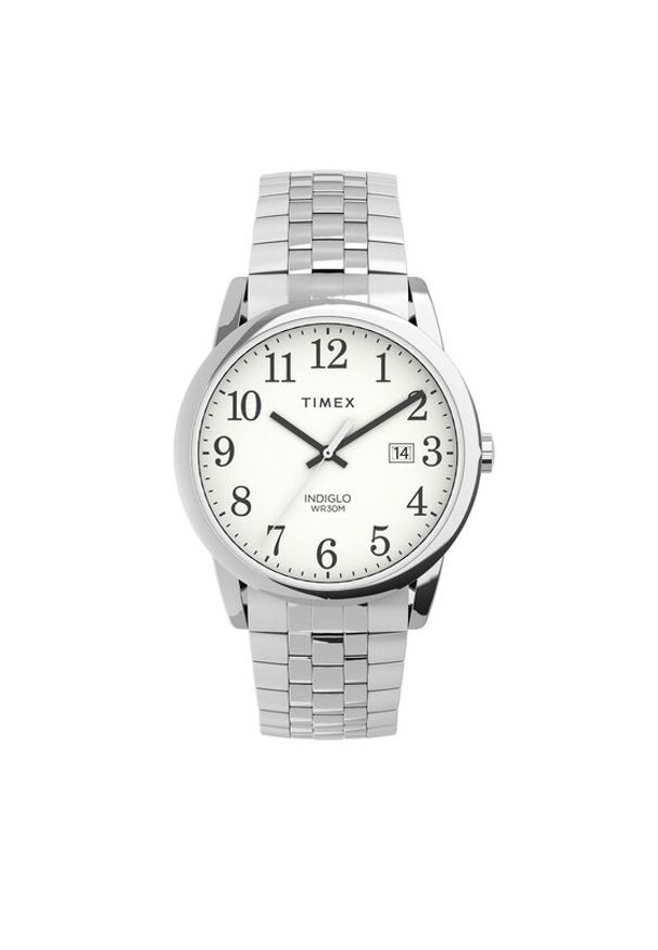 Timex Zegarek Easy Reader TW2V40000 Srebrny. Kolor: srebrny