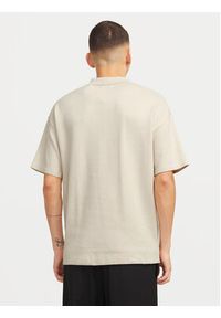 Jack & Jones - Jack&Jones Polo Troy 12269617 Beżowy Relaxed Fit. Typ kołnierza: polo. Kolor: beżowy. Materiał: bawełna #7