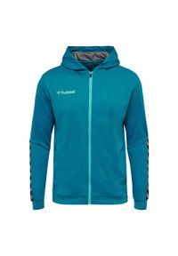 Bluza dziecięca Hummel zip hmlAUTHENTIC Poly. Kolor: niebieski, wielokolorowy, turkusowy #1