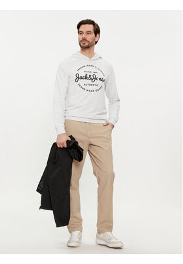 Jack & Jones Bluza Forest 12249237 Szary Standard Fit. Kolor: szary. Materiał: bawełna, syntetyk