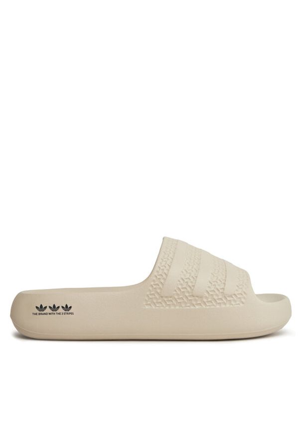 Adidas - adidas Klapki Adilette Ayoon Slides GX7064 Beżowy. Kolor: beżowy. Materiał: syntetyk