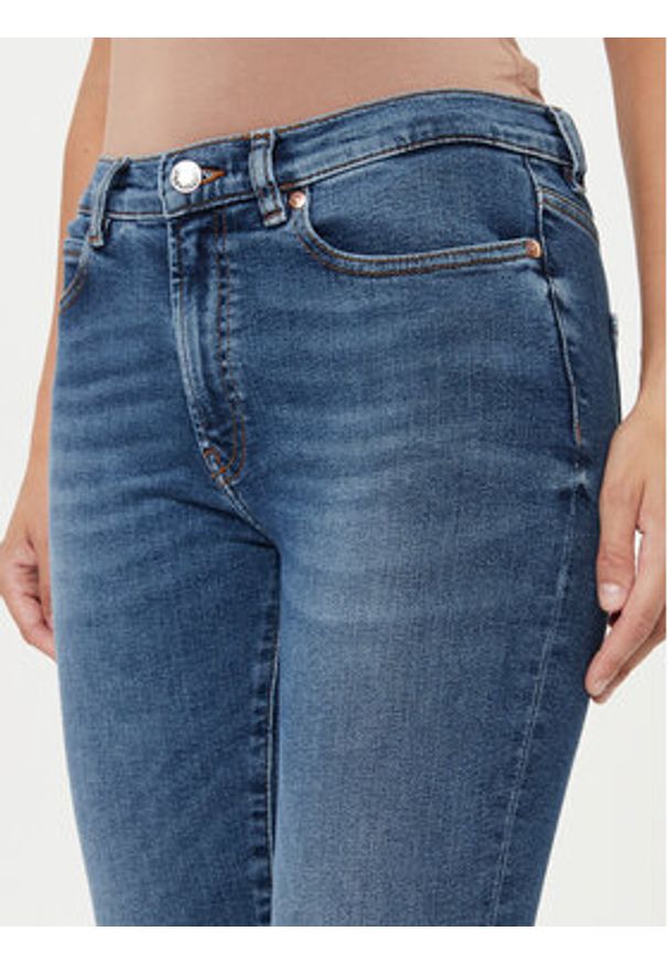 Hugo Jeansy 50522419 Niebieski Skinny Fit. Kolor: niebieski