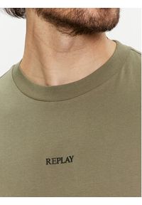 Replay T-Shirt M6795.000.2660 Zielony Regular Fit. Kolor: zielony. Materiał: bawełna #8