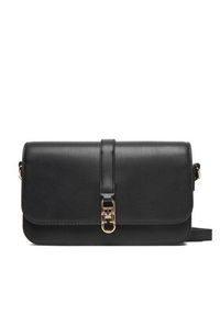 TOMMY HILFIGER - Tommy Hilfiger Torebka Th Libre Flap Crossover AW0AW17723 Czarny. Kolor: czarny. Materiał: skórzane #5
