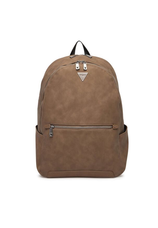 Guess Plecak HMTONK P6111 Beżowy. Kolor: beżowy. Materiał: skóra