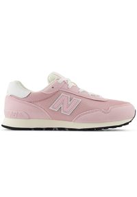 Buty dziecięce New Balance GC515LCP – różowe. Okazja: na uczelnię, na co dzień. Kolor: różowy. Materiał: materiał, syntetyk. Szerokość cholewki: normalna