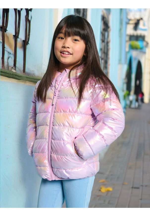 Sinsay - Kurtka pikowana - różowy. Kolor: różowy