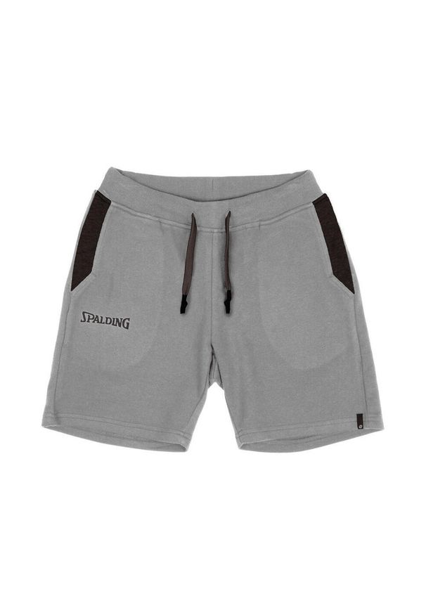 SPALDING - Szorty damskie Spalding Flow. Kolor: szary. Sport: koszykówka