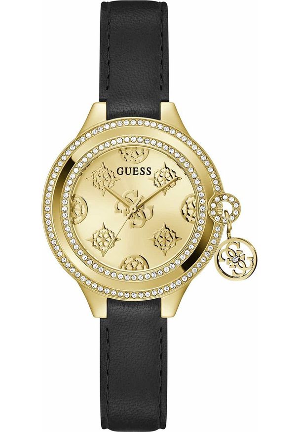 Zegarek Guess Zegarek damski Guess GW0684L3 czarny. Kolor: czarny
