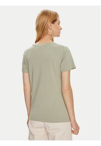 Guess T-Shirt V4YI09 J1314 Zielony Regular Fit. Kolor: zielony. Materiał: bawełna #4
