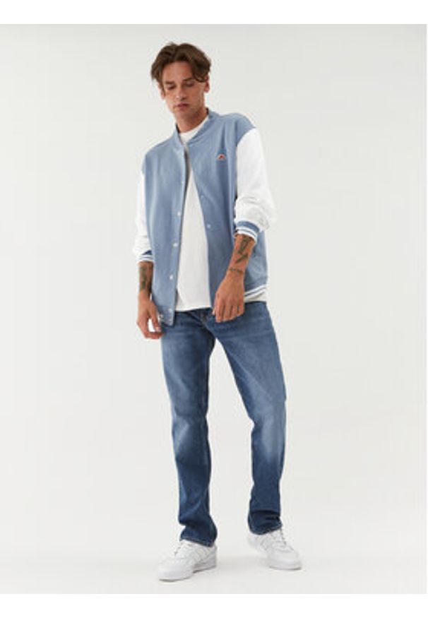 Ellesse Kurtka bomber Georgetown SHN15264 Niebieski Regular Fit. Kolor: niebieski. Materiał: bawełna