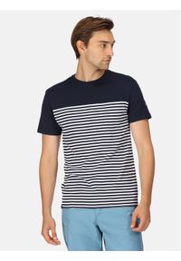 Regatta T-Shirt Shorebay RMT266 Granatowy Regular Fit. Kolor: niebieski. Materiał: bawełna