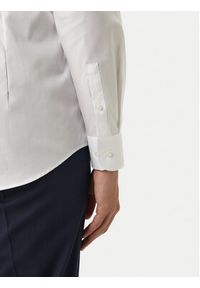 BOSS Koszula H-Hank 50560704 Biały Slim Fit. Kolor: biały. Materiał: bawełna #4